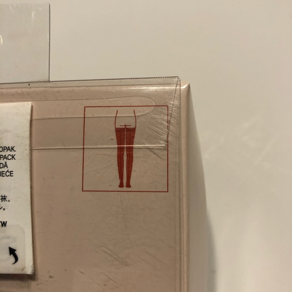 NWT H&M Black w/ Pink Bows Stay Ups Stockings - Picture 6 of 8